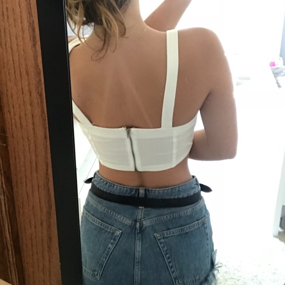 white Forever 21 top - Picture 4 of 4